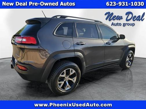Gray 2014 Jeep Cherokee Trailhawk