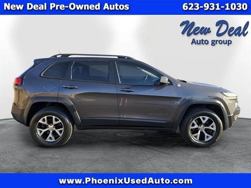 Gray 2014 Jeep Cherokee Trailhawk