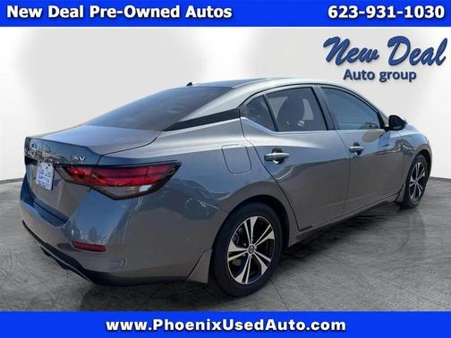 Gray 2021 Nissan Sentra SV