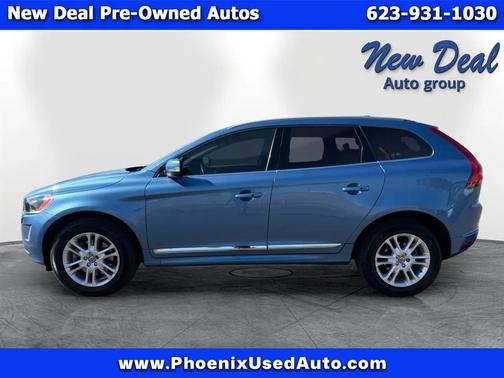 Blue 2015 Volvo XC60 T6 Platinum