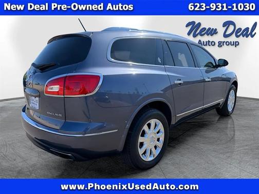 Blue 2014 Buick Enclave Premium