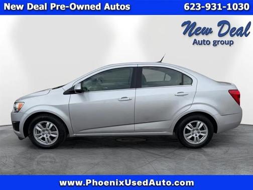 Silver 2014 Chevrolet Sonic LT