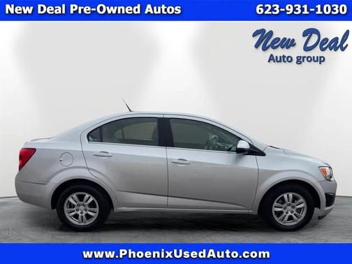 Silver 2014 Chevrolet Sonic LT