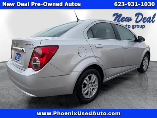 Silver 2014 Chevrolet Sonic LT