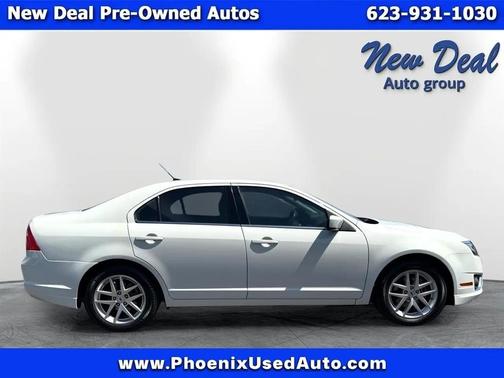 White 2012 Ford Fusion SEL