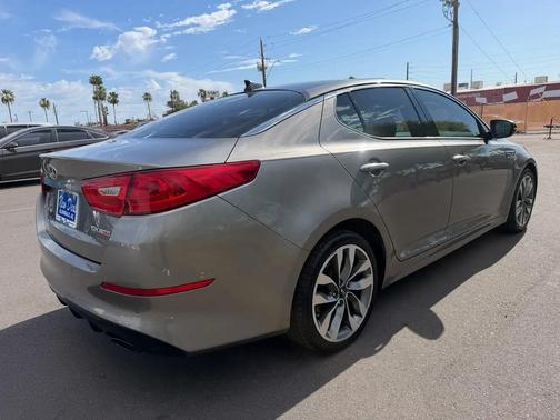 Gray 2015 Kia Optima SX Turbo