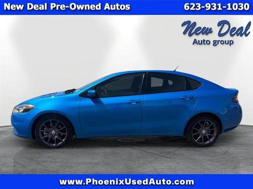 Blue 2016 Dodge Dart SE