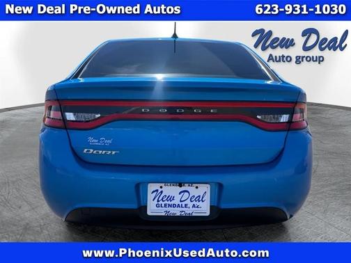 Blue 2016 Dodge Dart SE