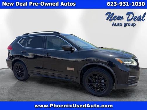 Black 2017 Nissan Rogue SV