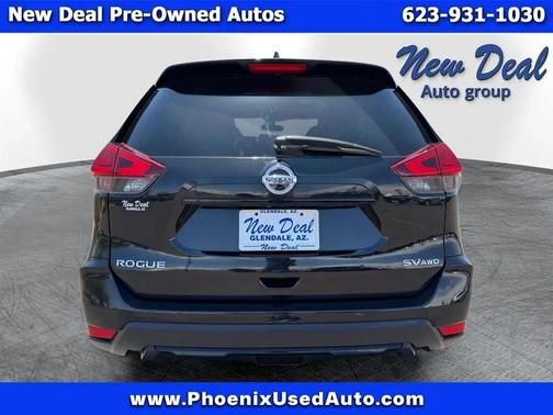 Black 2017 Nissan Rogue SV