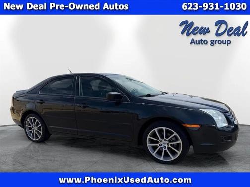Black 2009 Ford Fusion SE