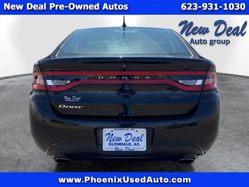Black 2016 Dodge Dart SXT
