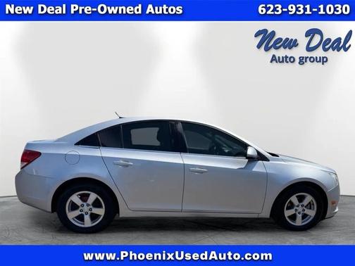Silver 2013 Chevrolet Cruze 1LT