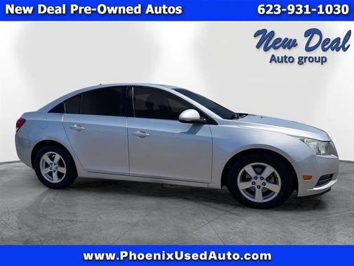 Silver 2013 Chevrolet Cruze 1LT