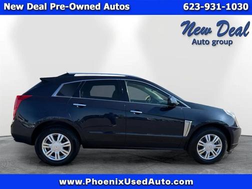 Blue 2014 Cadillac SRX Luxury Collection