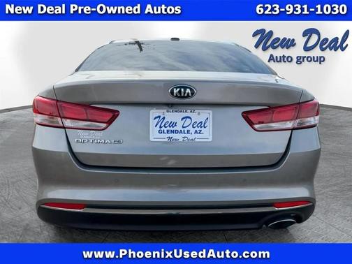 Gray 2016 Kia Optima LX