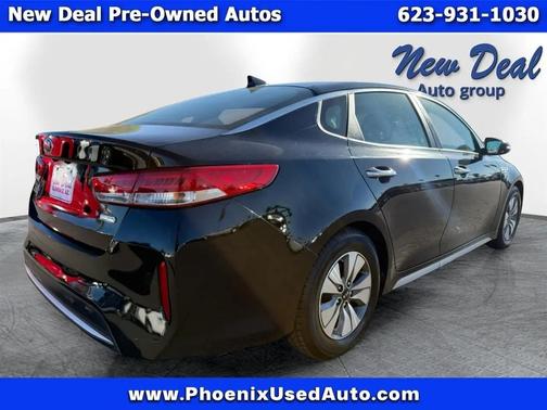 Black 2018 Kia Optima Hybrid Premium