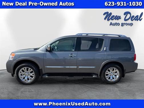 Gray 2015 Nissan Armada Platinum 4WD