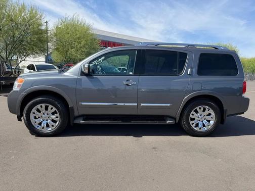 Gray 2015 Nissan Armada Platinum 4WD