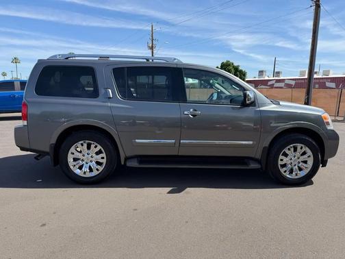 Gray 2015 Nissan Armada Platinum 4WD