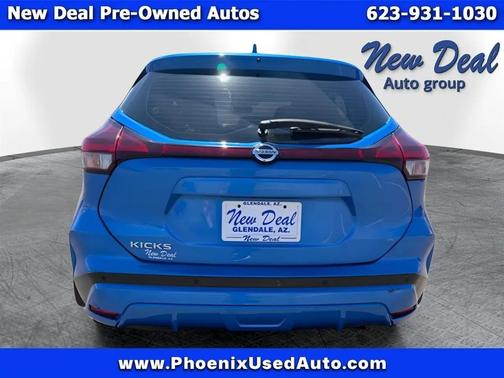 Blue 2021 Nissan Kicks S