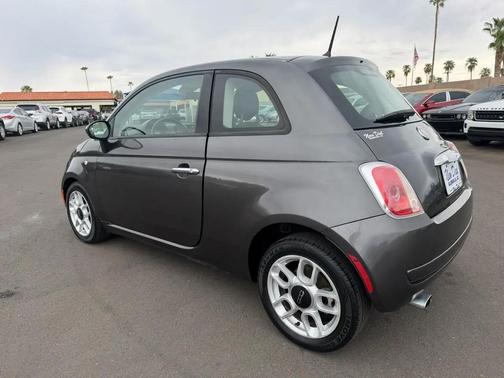 Gray 2015 FIAT 500 Pop