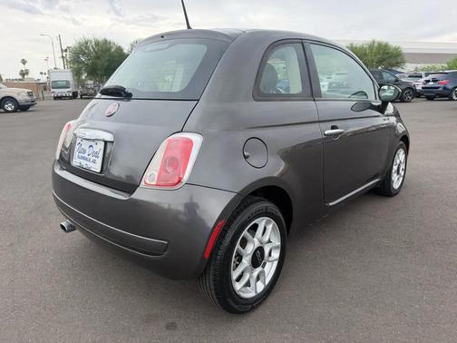 Gray 2015 FIAT 500 Pop