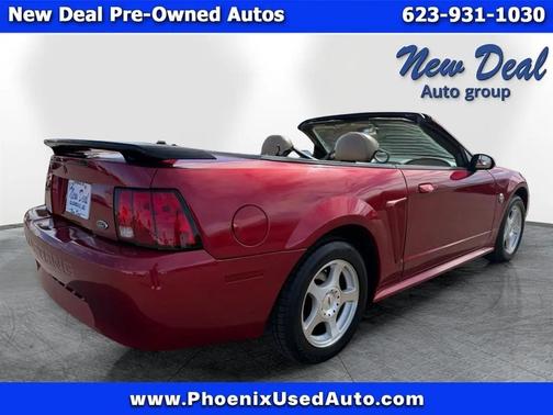 Red 2004 Ford Mustang Deluxe