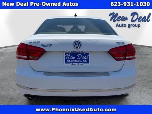 White 2013 Volkswagen Passat 2.0 TDI SEL Premium