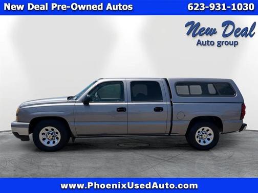 Gray 2006 Chevrolet Silverado 1500 LT Crew Cab