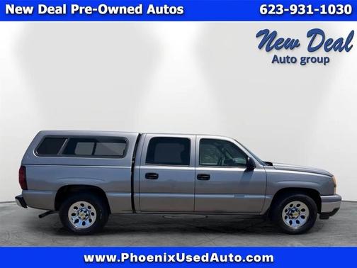 Gray 2006 Chevrolet Silverado 1500 LT Crew Cab