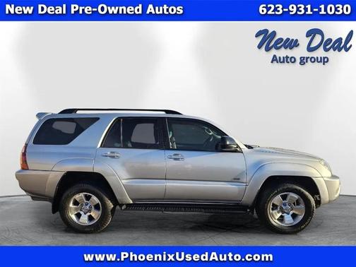 Silver 2004 Toyota 4Runner SR5 Sport