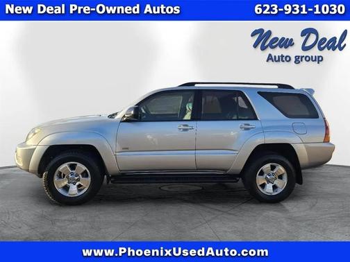 Silver 2004 Toyota 4Runner SR5 Sport