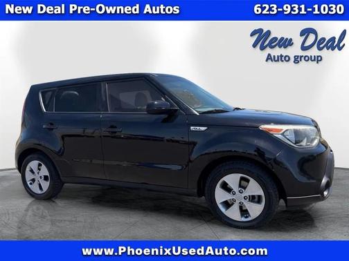 Black 2016 Kia Soul Base