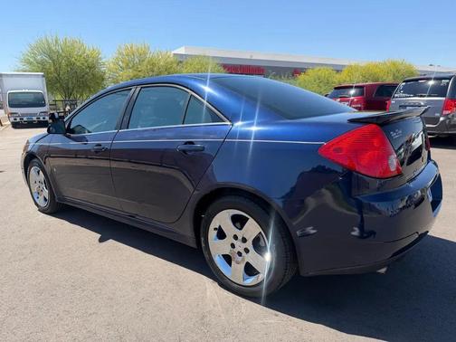 Blue 2009 Pontiac G6 SE