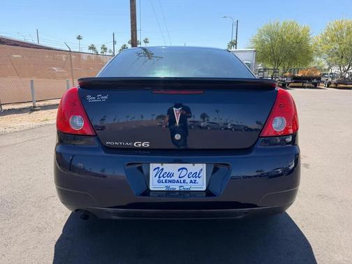 Blue 2009 Pontiac G6 SE