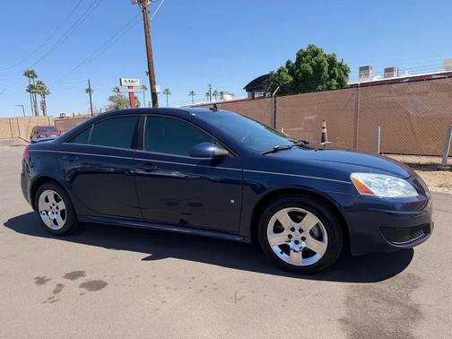 Blue 2009 Pontiac G6 SE