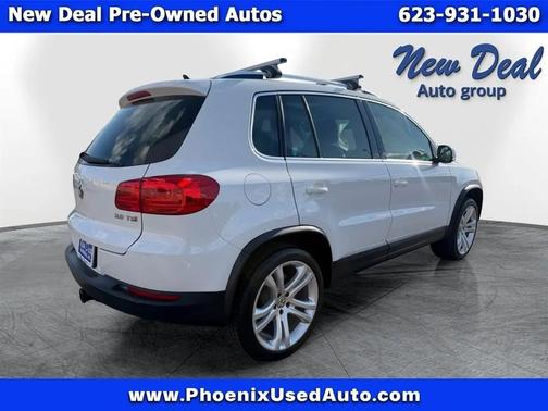 White 2013 Volkswagen Tiguan SEL