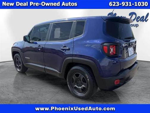 Blue 2017 Jeep Renegade Sport
