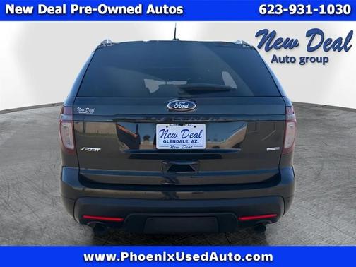 Black 2015 Ford Explorer Sport