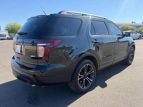Black 2015 Ford Explorer Sport