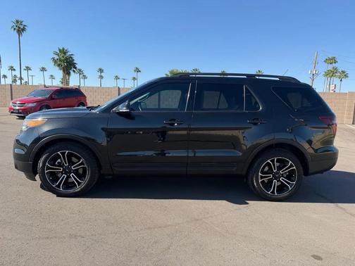 Black 2015 Ford Explorer Sport