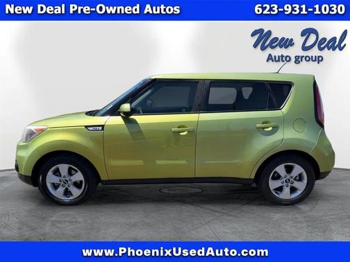 Green 2018 Kia Soul Base