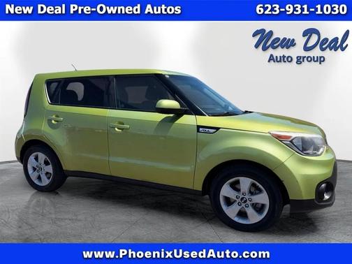 Green 2018 Kia Soul Base
