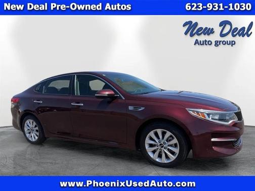 Maroon 2017 Kia Optima LX