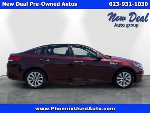 Maroon 2017 Kia Optima LX