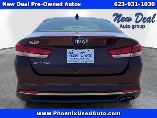 Maroon 2017 Kia Optima LX