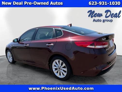 Maroon 2017 Kia Optima LX