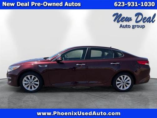 Maroon 2017 Kia Optima LX