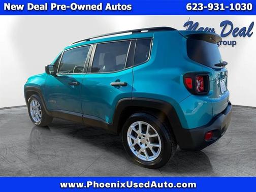 Teal 2020 Jeep Renegade Sport